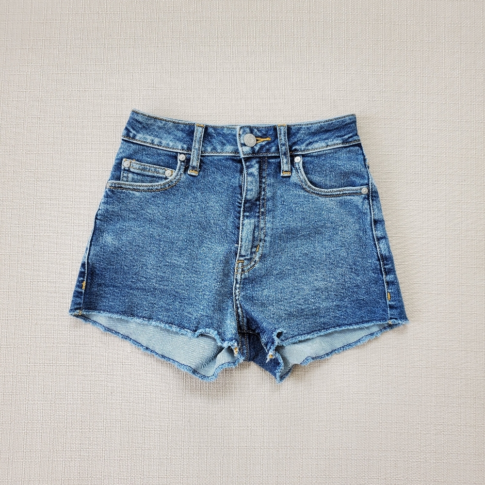 Aritzia Sunday Best | High Waisted Jean Shorts